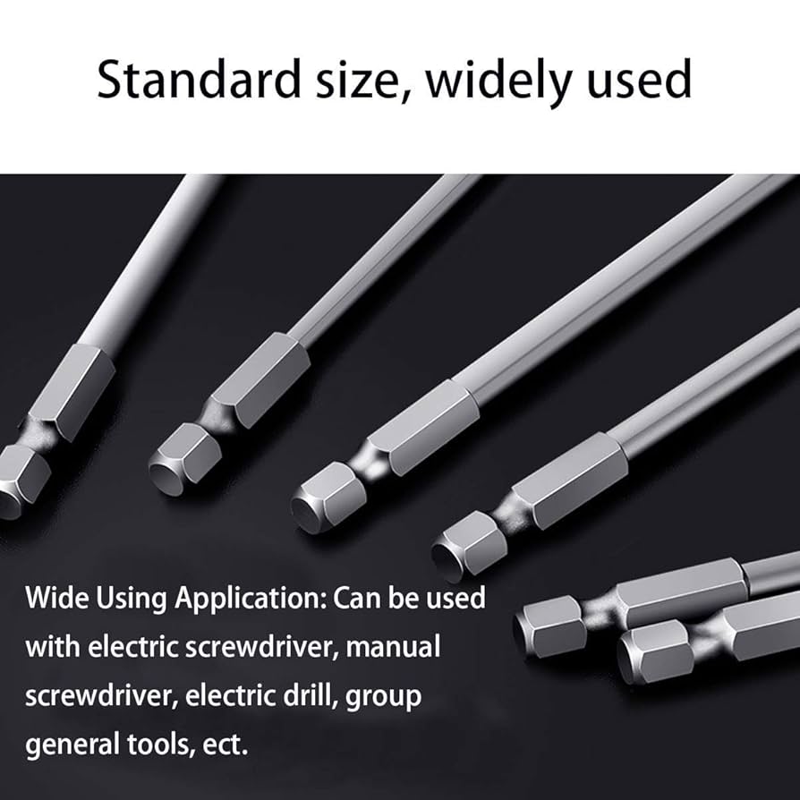 カランビット　27 Hex Bit Set Metric 9PC With Rail - Allen Wrench Bit Set 1.5